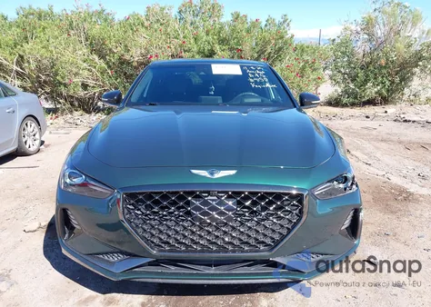 2021 Genesis G70 3.3T Awd из США, поврежденный, VIN KMTG34LE7MU074150